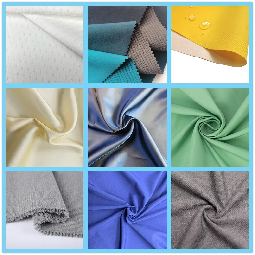 Ponte Roma Fabric Knit Laminated Super Soft Poly Spandex Bonded Fleece Fabric for Thermal Garment