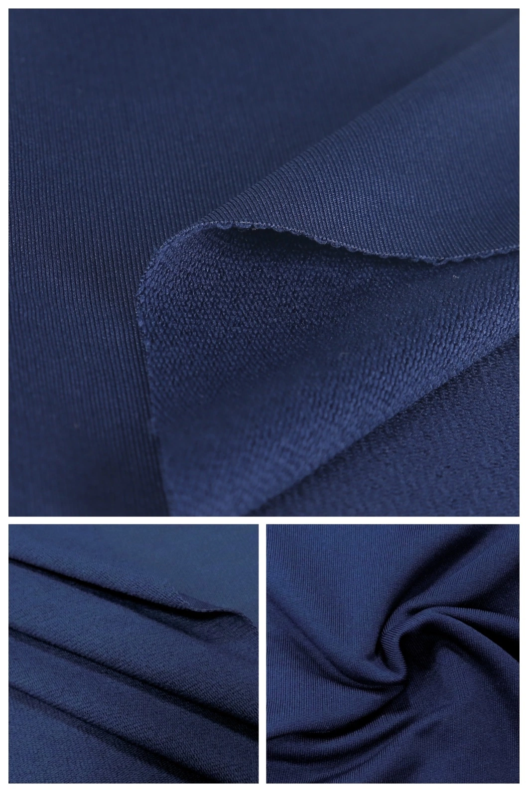 Hot Sales 88 Polyester 12 Elastane Terry Knit Fabric for Sportswear